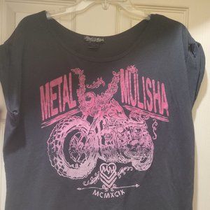 Womens Metal Mulisha Top